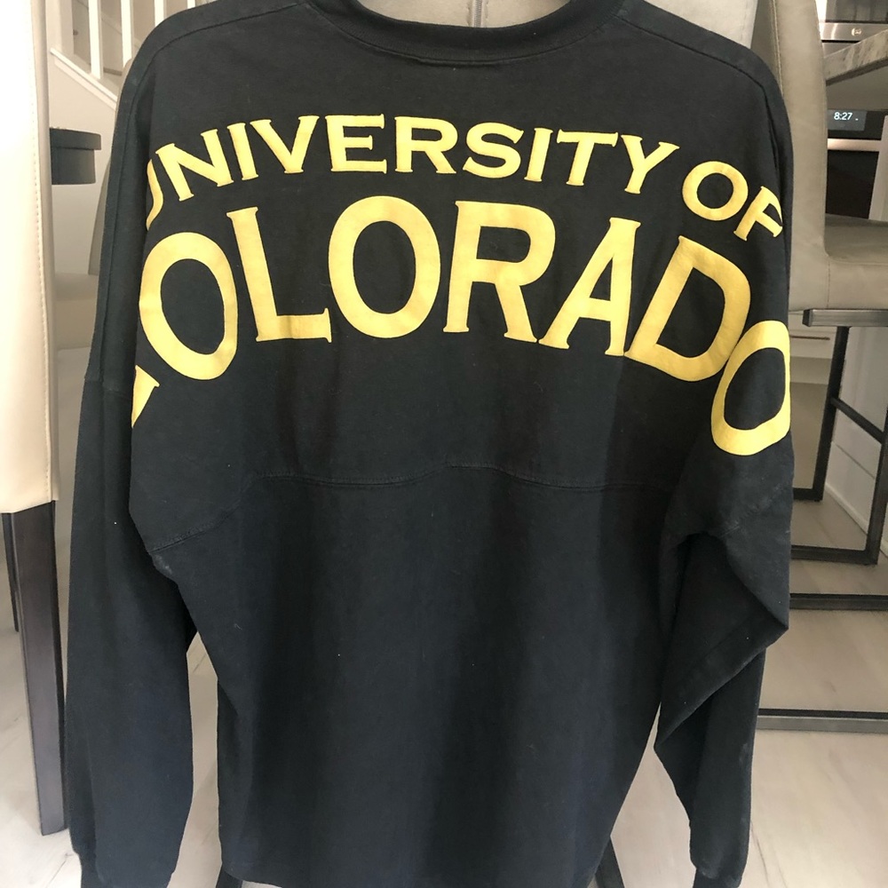 Long sleeved black thick spirit jersey